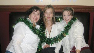 Your charming hostesses, Siobhainn, Dawn and Tina