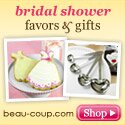 Bridal shower favors & gifts